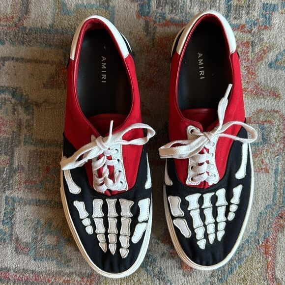 Amiri skeleton Lace Slip Ons - 43 (10) - Picture 2 of 7